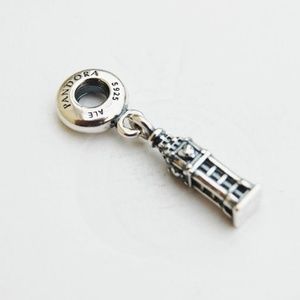 Pandora Sterling Silver London Big Ben Charm 79108